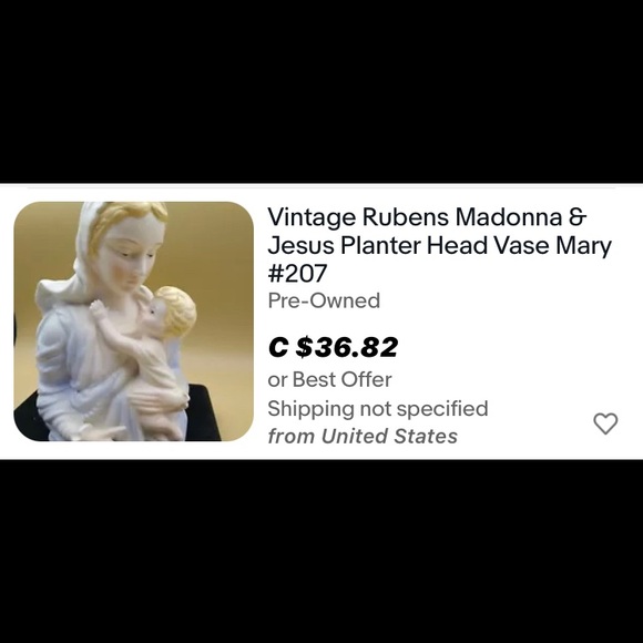 Vintage Rubens Japan planter - Picture 10 of 14